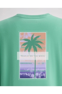 kappa 371E6TW-E26 LOGO PALM BEACH KADIN SPOR T-SHIRT