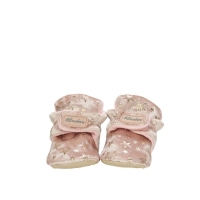 Newborn NHW1011-PINK NHW1011 BABY BOOTIE STAR BEBEK PATİK AYAKKABI