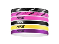 Nike N.000.2545.069.OS PRINTED HEADBANDS 6PK BLACK SAÇ İPİ BANDI