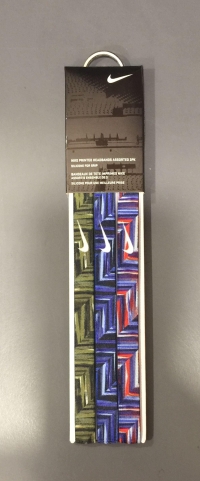 Nike N.JN.94.925.OS PRINTED HEADBANDS ASSORTED 3PK 3LÜ SAÇ BANDI