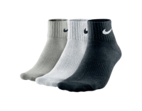 Nike SX4706-901 3'LÜ LIGHTWEIGHT QUARTER SPOR ÇORABI