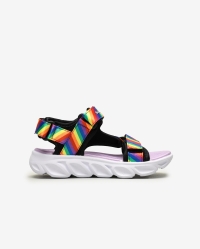 Skechers 20218L BKMT HYPNO-FLASH-RAINBOW LIGHTS ÇOCUK SPOR SANDALET