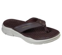 Skechers 237049 BRN EQUALIZER 4.0 - SERASA SPOR TERLİK PARMAK ARASI