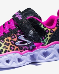 Skechers 302145L BKMT HEART LIGHTS IŞIKLI ÇOCUK SPOR AYAKKABI