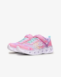 Skechers 302145L PKMT HEART LIGHTS IŞIKLI ÇOCUK SPOR AYAKKABI