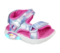 Skechers 302975N BLU RAINBOW RACER SANDALS-SUMMER BEBEK SANDALET