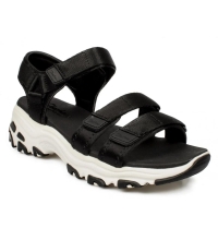 Skechers 31514 BLK D'LITES - FRESH CATCH SPOR SANDALET