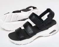 Skechers 32382 BLK D'LITES ULTRA - FAB LIFE BAYAN SPOR TERLİK SANDALET