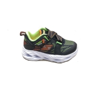 Skechers 400031N BKLM VORTEX-FLASH - DENLO BEBEK IŞIKLI SPOR AYAKKABI