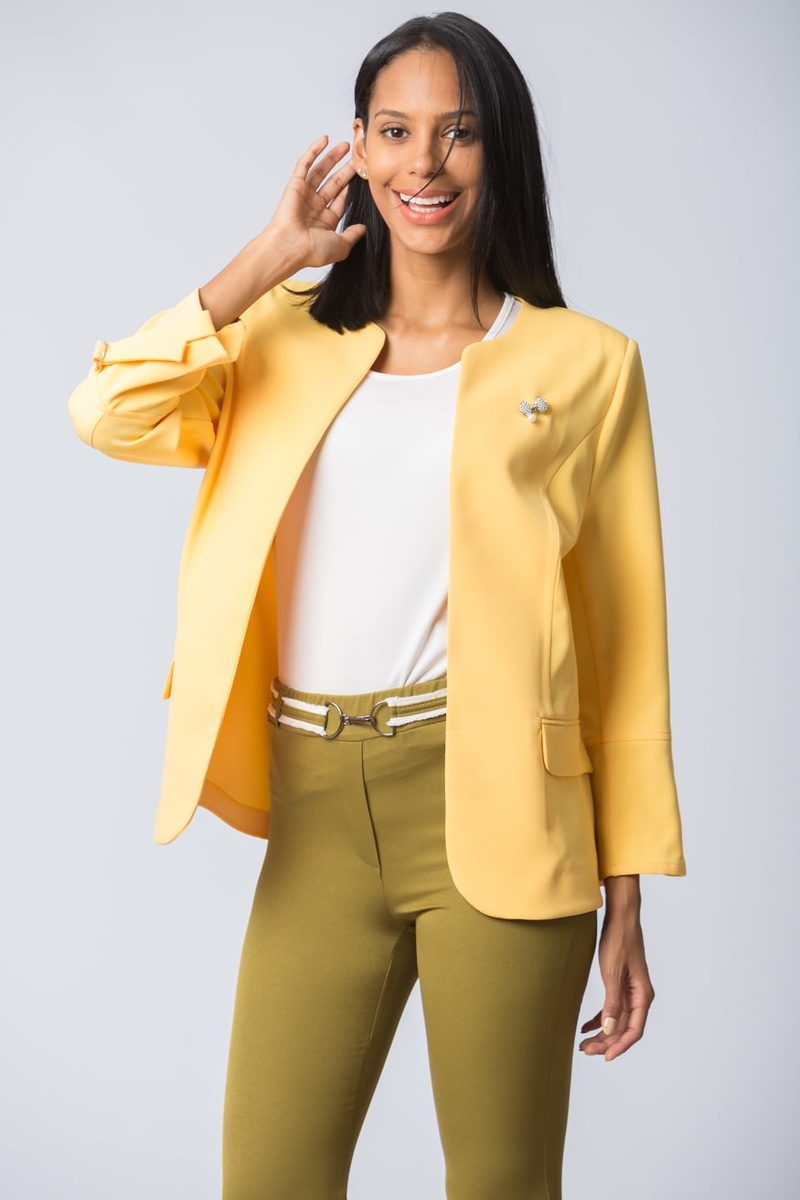 Basic Ceket - Sarı